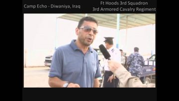 Watch Ft Hoods 3rd Squadron with 1LT Gonzalez at an Iraqi Police Checkpoint