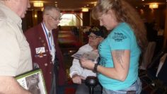 Watch Jim Downing 103 Years old Pearl Harbor Survivor “Keep America Alert”
