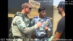Watch LIVE Fire training with Iraqi Soldiers and an Interview with Iraqi Police Lieutentant