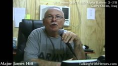 Watch Major James Hitt with the 358 Civil Affairs Brigade in FOB Garry Owen near Amarah, Iraq