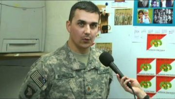 WATCH Major Jason Billington in Kalsu, Iraq Part 2