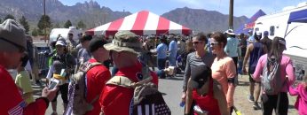 Watch Marchers at the Bataan Memorial Death March Finish Line. Part 2