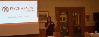 Watch Marjorie Morrison CEO & Founder @PsychArmor Institute – Free Online Courses