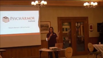 Watch Marjorie Morrison CEO & Founder @PsychArmor Institute – Free Online Courses