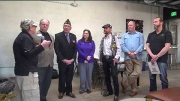 Watch * Military & Veterans Groups Meet & Greet & Shout out to Troops