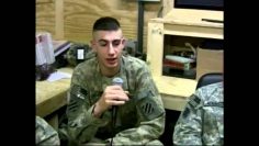 Watch SEVEN Ft Benning 2-69 Soldiers in Kalsu, Iraq talk about progress and care packages