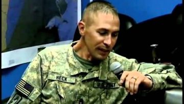 Watch SFC Heck as he spoke from Iraq Part 2 of 2