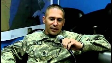 Watch SFC Heck as he spoke from Iraq