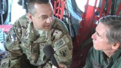 WATCH SGT Paul Roberts on Chinook Helicopter with Care Packages -Bagram Afghanistan