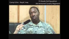 WATCH SPC Jeffrey Alt and SSGT Arderrick Wiggins with Ft Hoods Mad Dog Company in Iraq