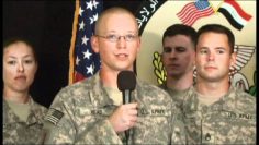 WATCH SSGT Jeff Pool, 2LT Casey Nugent, 1LT Jennifer Shelton, SGT Michael Head in Baghdad