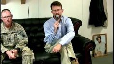 Williams Swift Martin Director of the Panjshir PRT and Commander Lt Col James Briggs Part 2