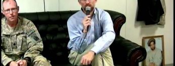 Williams Swift Martin Director of the Panjshir PRT and Commander Lt Col James Briggs Part 2