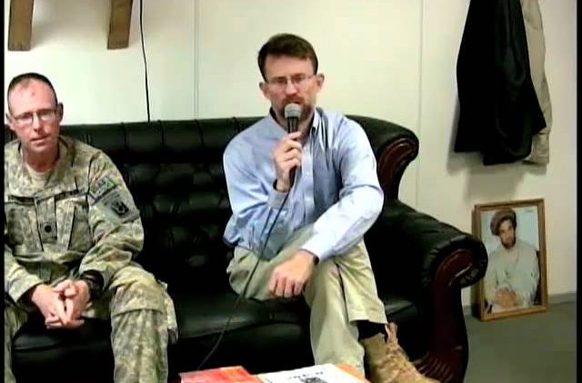 Williams Swift Martin Director of the Panjshir PRT and Commander Lt Col James Briggs Part 2