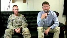 Williams Swift Martin Director of the Panjshir PRT and Commander Lt Col James Briggs Part 3