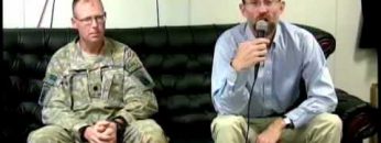 Williams Swift Martin Director of the Panjshir PRT and Commander Lt Col James Briggs Part 3
