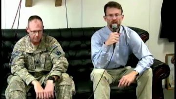 Williams Swift Martin Director of the Panjshir (PRT and Lt Col James Briggs Part 1
