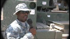 WO1 Maurice Grey takes you on a tour of their Maintenance Support in Ramadi, Iraq Part 2
