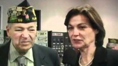 WWII Veteran William J. Stephan, Korean Veteran John Schafer, Vietnam Veteran Richard Keiser